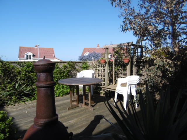 Outside seating area - accessed via Dining room